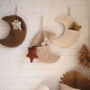 Moon Tooth Fairy Pouch | Off White or Beige