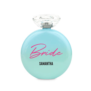 Shimmer Stainless Steel Hip Flask - Bride