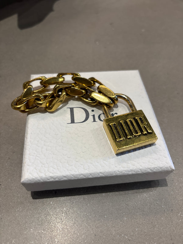 Dior chunky lock Bracelet