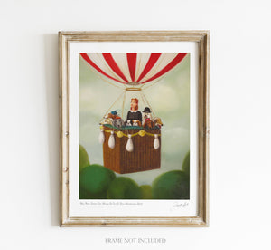 Miss Moon Lesson Two Art Print- 8.5 "X 11"