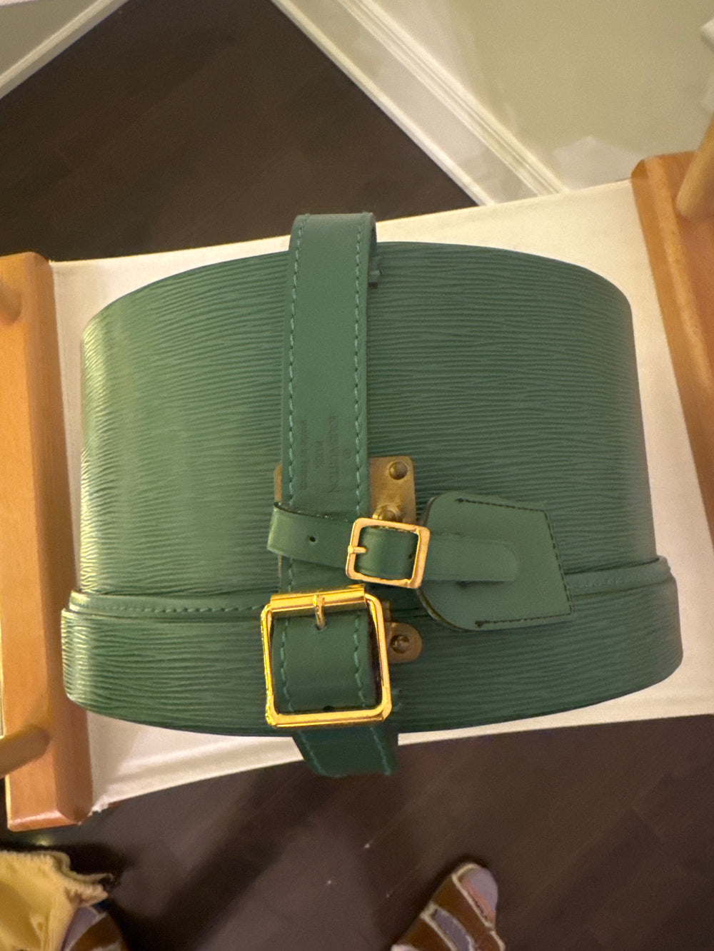 Louis Vuitton Green Boite Chapeaux 30 Hat box handbag