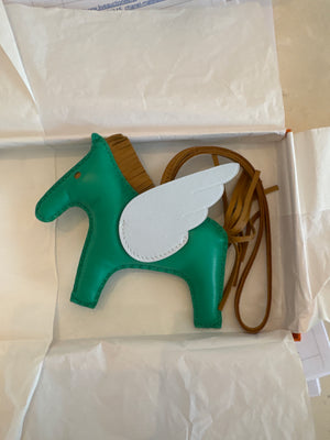 Hermes’ Pegasus MM bag charm
