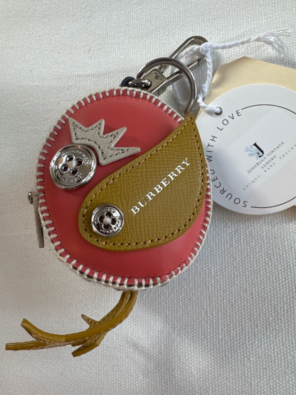 Burberry Bird charm Keyring