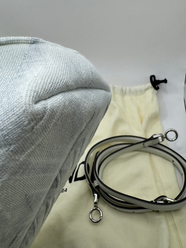 Fendi x Marc Jacobs 2023 Midi Fendi First Limited Edition Light Wash Denim