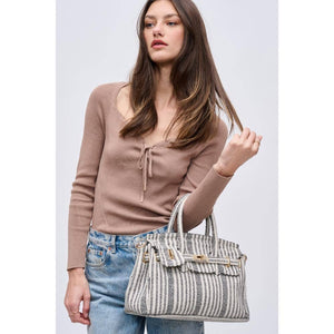 Dixie Satchel: Blue Multi