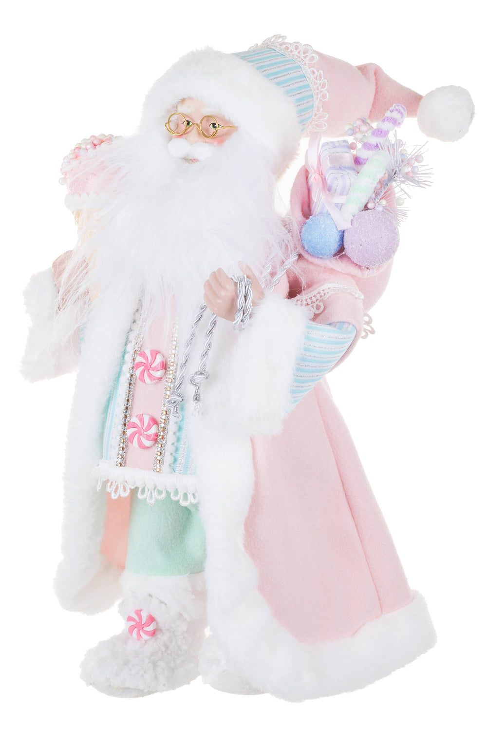Sugarplum Wishes Santa | 18.5″