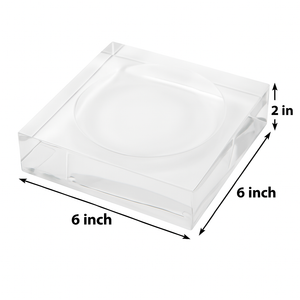 Bougie Women Nuevo Pink White Acrylic Candy Catchall Dish