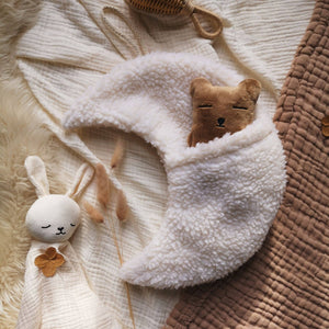 Moon Tooth Fairy Pouch | Off White or Beige