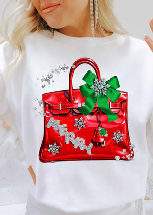 Christmas Very Merry Bag Tee