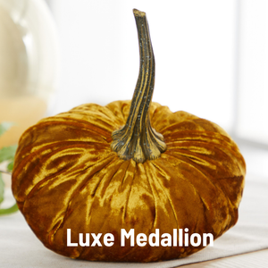 Velvet Pumpkins | Fall Mantel Décor & Thoughtful Gift - Large