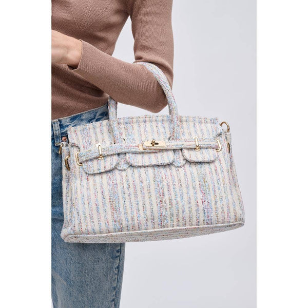 Dixie Satchel: Blue Multi
