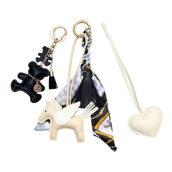 Oprah's Favorite Things 2025 - Black/White, Green/Orange or Brown/Yellow Bag Charm Set