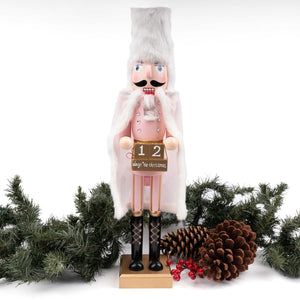 Pink 19" Countdown Nutcracker