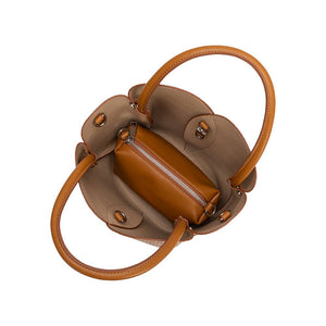 Tulip Raffia Embossed Recycled Top Handle