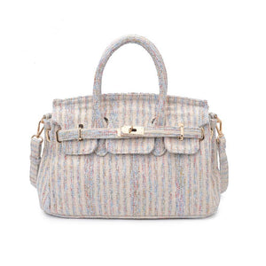 Dixie Satchel: Blue Multi