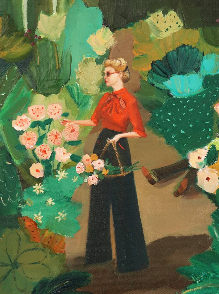 Not Even Tragedy Could Come Between Lady Saarsgard...8.5x11 with Frame