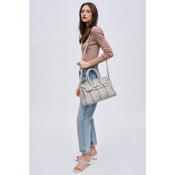 Dixie Satchel: Blue Multi