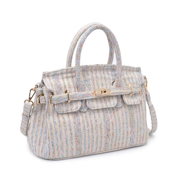 Dixie Satchel: Blue Multi