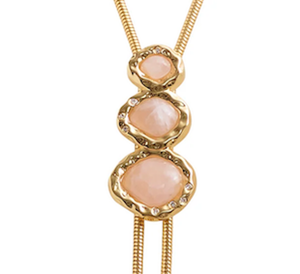 Millie Gem | 14K Gold PVD Bolo Lariat Necklace