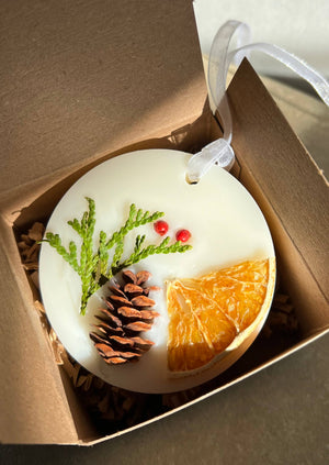 Scented Wax Sachet |  Clementine & Sage / Christmas edition