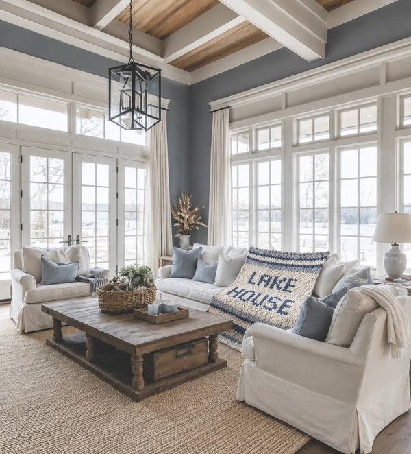 Lake House Knit Blanket