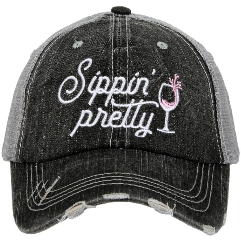 Sippin' Pretty Trucker Hat