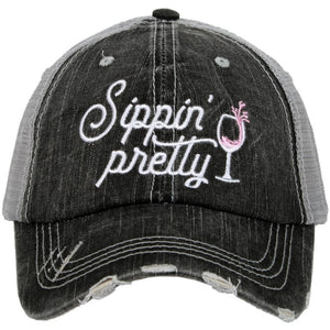Sippin' Pretty Trucker Hat