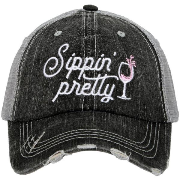 Sippin' Pretty Trucker Hat