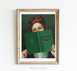 A Victorian's Guide to Time Travel. 8.5x11 framed Print