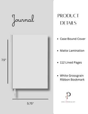 Green Toile Journal – French Toile Green Hardcover Journal