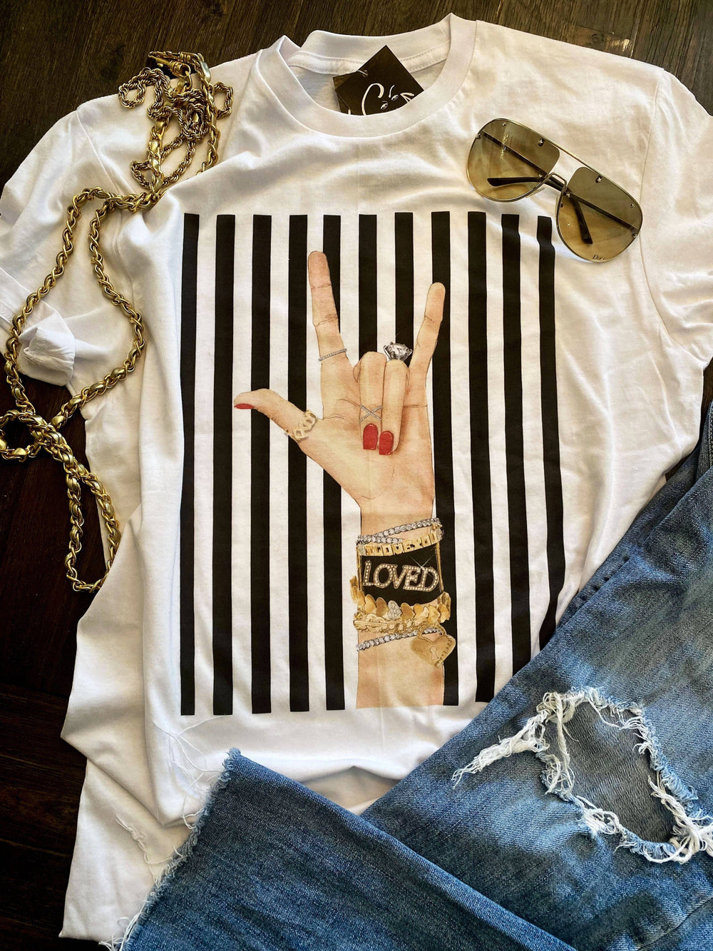 Loved Graphic Tee, Unisex Tee