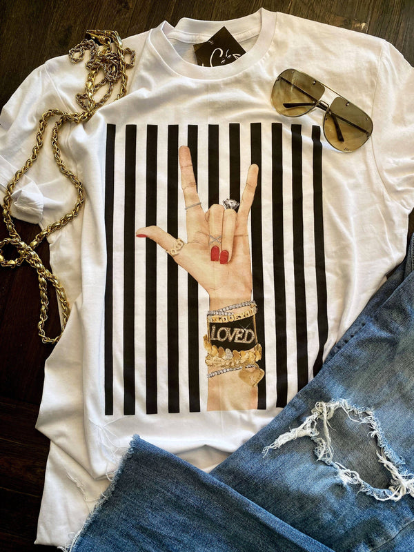 Loved Graphic Tee, Unisex Tee