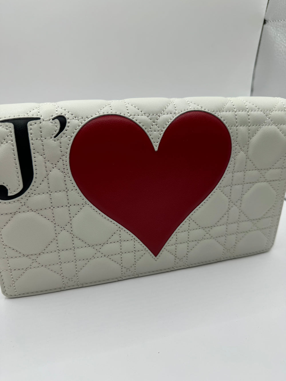 Dior Dioramour Lady Dior Clutch on Chain Cannage Quilt Leather