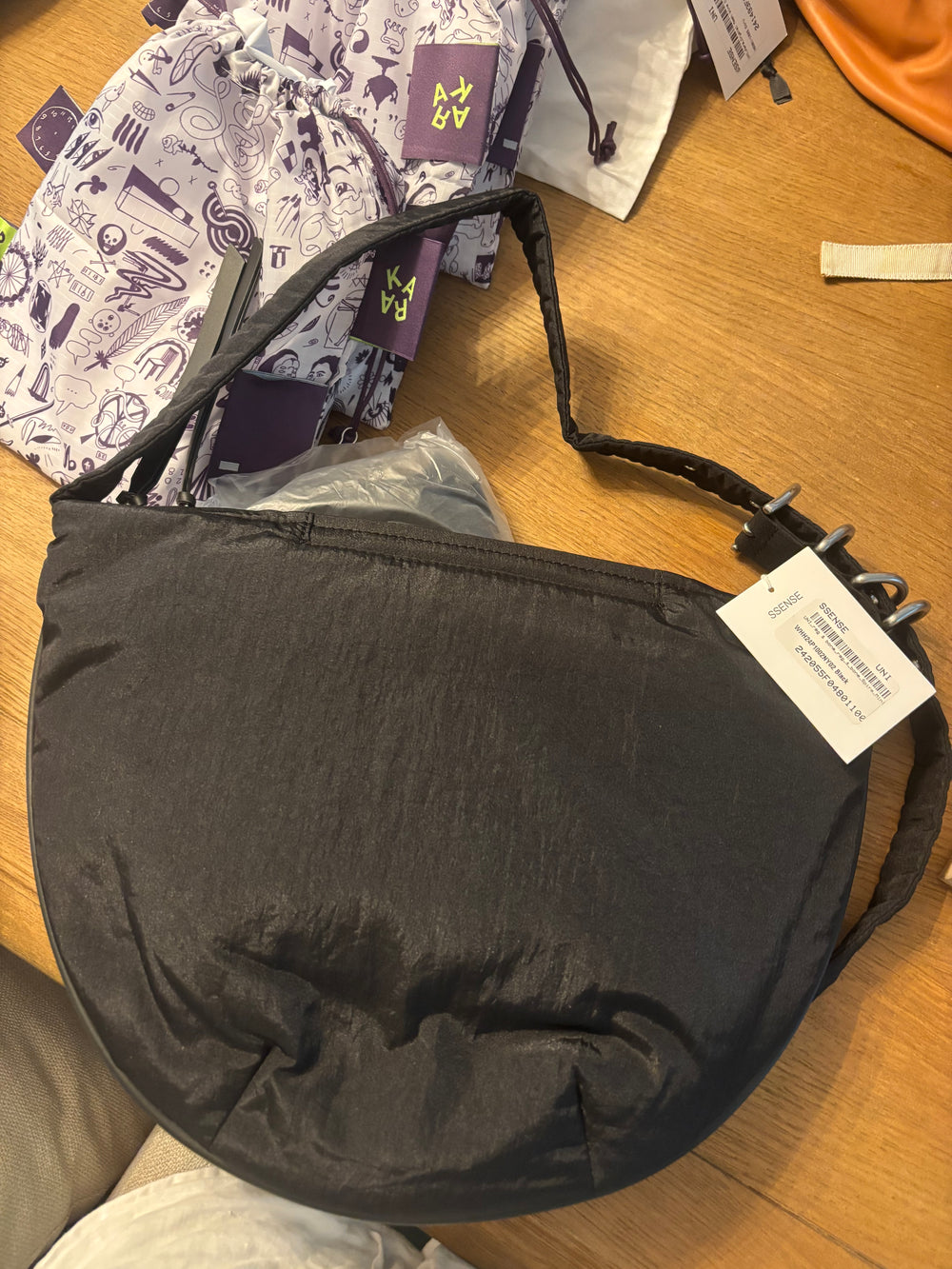 Rag & Bone Black Spire Mini Bag  NWT (nylon)