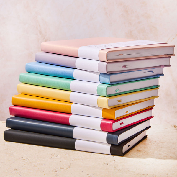 160 Page A5 Blank Journals: 120 GSM Thick Blank Card Stock: Yellow