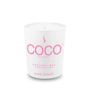Pink Sugar Coconut Wax Candle: 11oz
