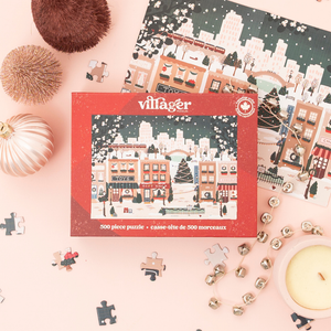 Small Town Holiday | 500-Piece Puzzle | Designed in Canada