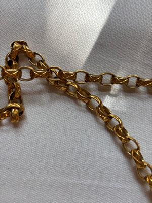 Chanel Vintage Small Tassel Camera Bag – Beige Quilted Lambskin with Gold Hardware