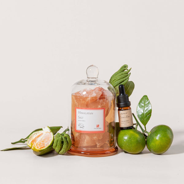 Himalayan Salt Gemstone Diffuser [citrus/jasmine]