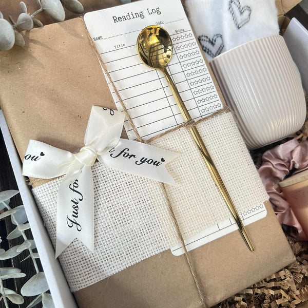 Coffee/Tea Lover Blind Date with a Book Gift Box: Mystery