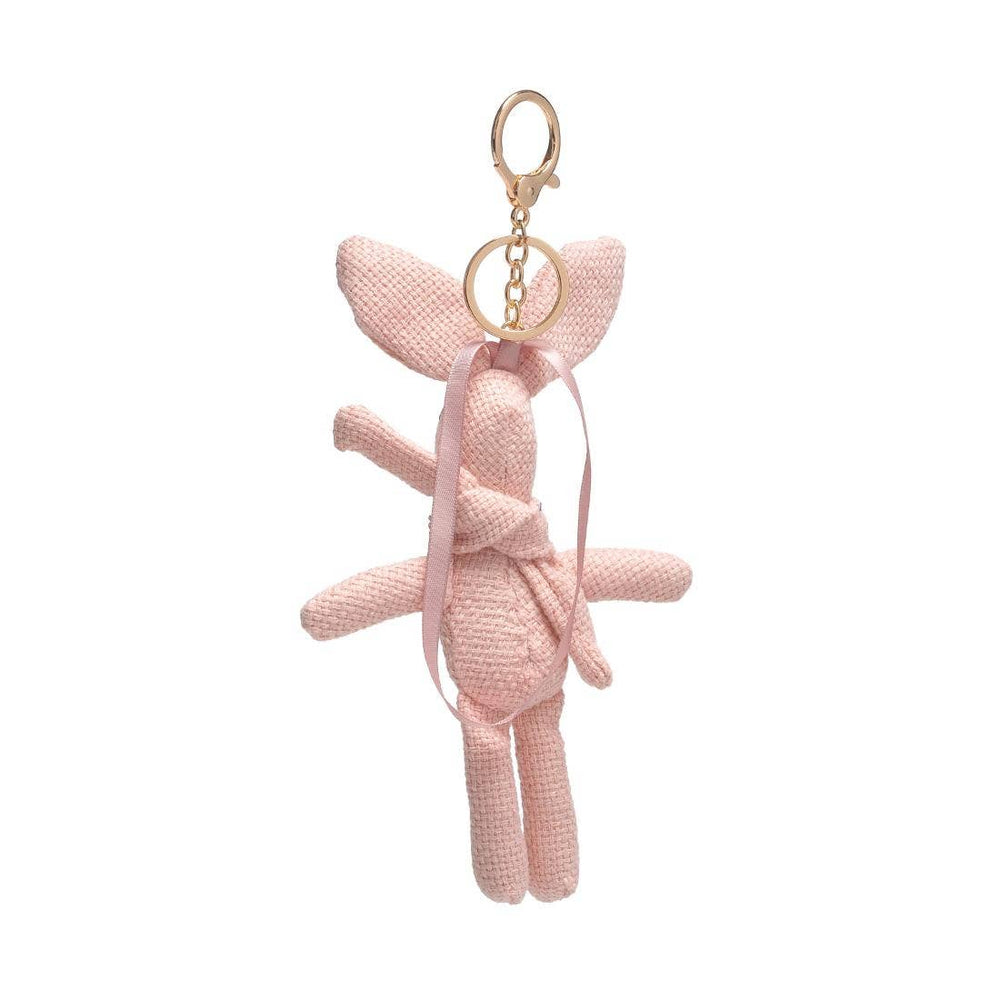 Eloise Keychain Charm: Pink