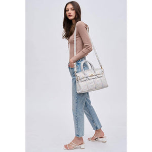 Dixie Satchel: Blue Multi