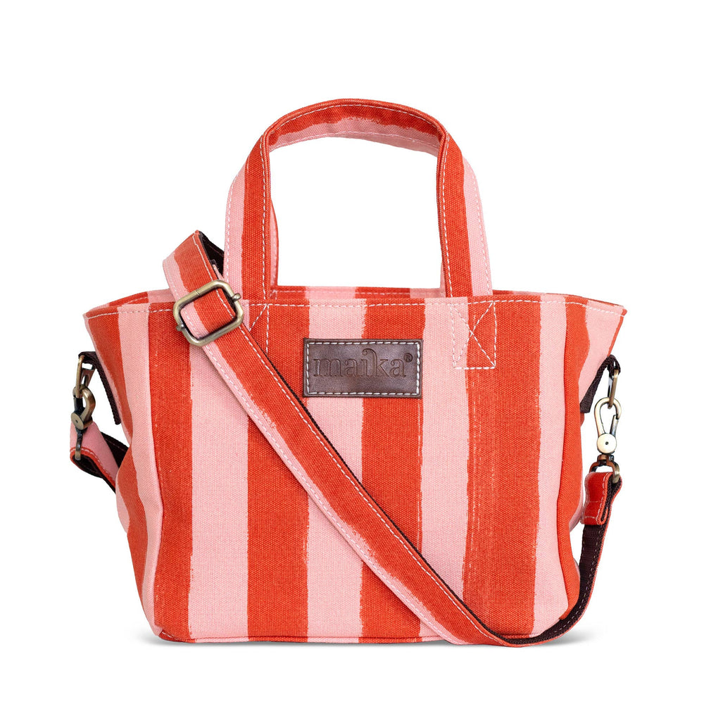 *NEW* Mini Tote, Linea Red/Pink