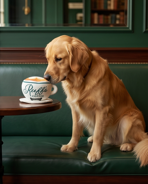 Ruff's Coffee Cup  | Plush Squeaker Dog Toy