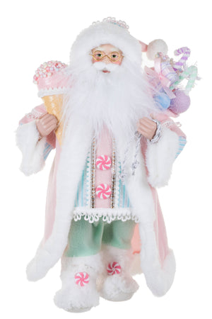 Sugarplum Wishes Santa | 18.5″