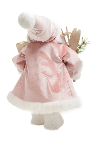 Blush Christmas Wishes Santa | 19″
