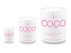 Pink Sugar Coconut Wax Candle: 11oz