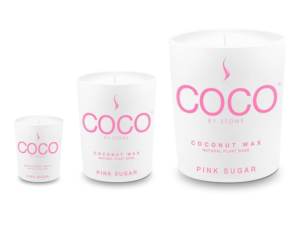 Pink Sugar Coconut Wax Candle: 11oz