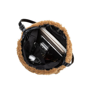 Annie Cream Faux Fur Tote Bag Pre-Order 9/30