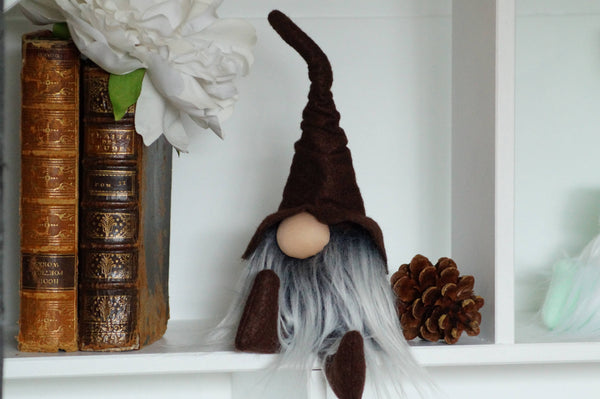 Fall Wizard Gnomes – Gold -Ivory Beard / Large